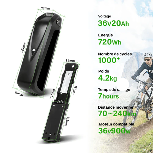 Batterie 36v20Ah (720Wh)